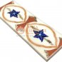 12"x4" Marble Wall Antique Tile Italian Inlaid Decorative Art Cyber Monday Gifts
