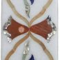 12"x4" Marble Wall Antique Tile Italian Inlaid Decorative Art Cyber Monday Gifts