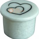 2"x2" Marble White Ring Trinket Box Inlaid Decorative Christmas Gift For Her Art 2"x2" Marble White Ring Trinket Box Inlaid Decorative Christmas Gift For Her Art