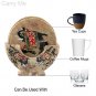 Handmade Soapstone Coaster Set Elephant Design Collectible Teble Decor Art Decor