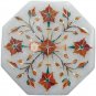 5"x5" Marble Wall Tile Cum Table Top Carnelian Pietradura Art Veterans Gift Deco