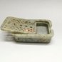 5"x3.5" Natural Soapstone Handmade Soap Dish Bar Filigree Arts Bathroom Decor