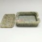 5"x3.5" Natural Soapstone Handmade Soap Dish Bar Filigree Arts Bathroom Decor