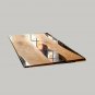 Black Resin Wooden Live Edge Walnut Dining Table Custom Order Walnut Design Deco