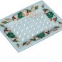 6"x4" Marble White Handmade Soap Dish Bar Semi Precious Floral Art Bathroom Deco