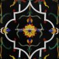 Marble Dining Side Table Top Stone Inlay Pietra Dura Outdoor Patio Decor H1383