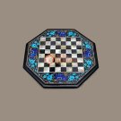 Staunton Chess Set With Black And White Marble Board Handmade Gifts For Him
