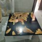 Epoxy Resin Coffee Table Live Edge Walnut Black River Dining Desk Patio Decor