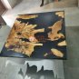 Epoxy Resin Coffee Table Live Edge Walnut Black River Dining Desk Patio Decor