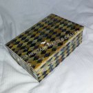 6"x4"x2" Marble Custom Jewelry Box Pauashell Abalone Inlay Decoratie Gift E330