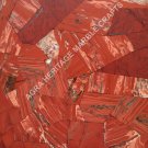 24" Random Marble Designer Red Jasper Attractive Slab Inlay Kitchen Decor E253