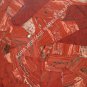 24" Random Marble Designer Red Jasper Attractive Slab Inlay Kitchen Decor E253