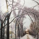 Oil Painting — Traces—Fine Art Oil Painting-Size: 16" x  10"(40 cm x 25 cm)