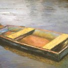 Oil Painting—Boat—Fine Art Oil Painting-Size: 12" x  16"(30 cm x 40 cm)