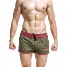 #1024 Green Seobean Sexy men's clothing quick dry sports shorts
