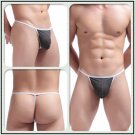 3pcs Dark Gray Ciokicx sexy gay men's underwear cotton low rise thongs t-strings g-strings #C045
