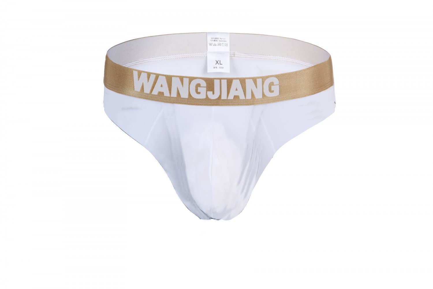 3PK Wangjiang Men's sexy underwear ice silky thong g-string underpants ...