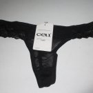 3pcs Women's sexy underwear lingerie transparent mesh lace thongs t-strings