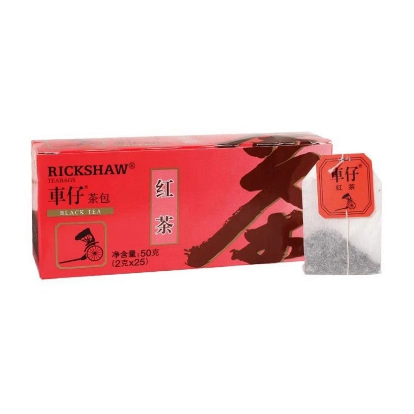 #RJ25 Rickshaw black tea teabags 50g (25 bags *2g/bag) healthcare black tea