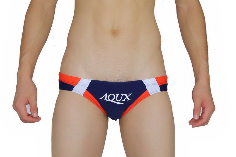 Men's swimming briefs sexy tight swimsuit professional vertical drainage line swimwear