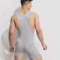 Men's sexy underwear Superbody mesh holes wrestling singlet sleepwear bodysuits #SP180607