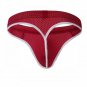 Rose 3pcs Sexy men's underwear mesh holes thong t-string #4003DK