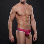 Rose 3pcs Sexy men's underwear mesh holes thong t-string #4003DK