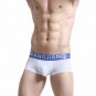 #5004PJ White 3pcs wangjiang Men's sexy underwear translucent boxer briefs