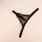 2pcs Gay Men mesh gauze underwear Tanga heart shape O-ring enhancing t-strings thongs #1009