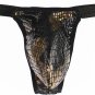 4pcs Crocodile Men g-strings undwear pouch thongs Tanga t-strings T-back #D208