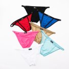 Wholesale 3pcs sexy men's underwear ice silk adjustable translucent briefs underpants panties #B301