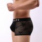 Fankazi Men's sexy underpants lingerie 2pcs mesh perforated holes boxers underwear #F1003