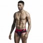 3PK Mesh holes cut-out Men's sexy underwear sheer pouch briefs Black #0101