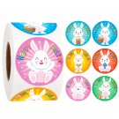 2 Rolls Easter's Day Holidays Gift Decoration Party Labels 6 Designs Diameter 1" 500pcs/Roll #E410
