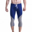 Men's beach board drawstring swimwear beachwear boxer shorts multi-function Royal Blue #011QFK