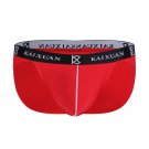 Modal Seamless Sexy men's underwear pouch briefs Red #KX008SJ