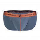 Modal Seamless Sexy men's underwear pouch briefs Dark Gray #KX008SJ