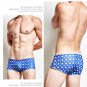 Yellow Polka Dots men's clothing swimwear beachwear swmming boxers #E406