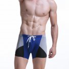 AIBC Men's swimsuits drawstring beach board swimming boxer swimwear Royal Blue #011PJ