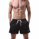 Men's clothing quick-dry drawstring running sports gym causal shorts Black #VS004DK