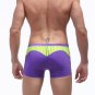 Wangjiang Men's mesh block beach board swimsuit swimwear swimming boxers Purple #1014PJ