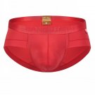 Wangjiang 3PK Men's sexy Modal underwear pouch briefs underpants Red #1028SJ