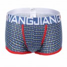 Sexy men's underpants underwear lingerie cotton Houndstooth graphic printed pouch boxers #5005PJ