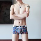 Men's sexy underwear lingerie cotton blend Elephant graphic printed boxer briefs underpants #4024PJ