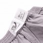 Sexy men's fashion underwear 100% cotton pockets pouch boxer shorts loungewear Gray #4023DK