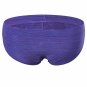 3PK Men's sexy underwear lingerie solid ice silk pouch briefs underpants Purple #3037SJ