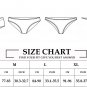 3pcs Sexy Men's underwear shiny mesh gauze thongs t-string g-string Royal Blue #E080