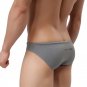 2PK Gray Men's summer surfing beachwear swimwear swimming briefs #BR1156