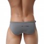 2PK Gray Men's summer surfing beachwear swimwear swimming briefs #BR1156