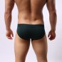 Modal Underwear 2PK Green Men's sexy lingerie breathable pouch briefs underpants #BR1115
